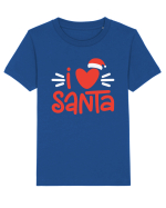 I love Santa Tricou mânecă scurtă  Copii Mini Creator