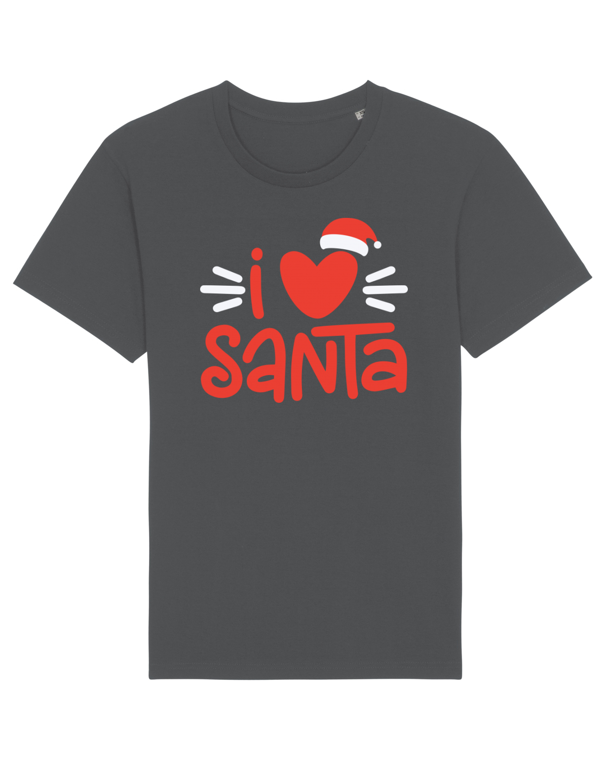 Tricou mânecă scurtă Unisex Rocker Anthracite