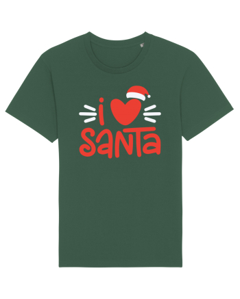 I love Santa Bottle Green