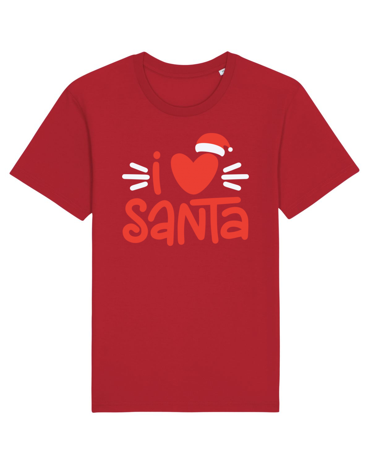 Tricou mânecă scurtă Unisex Rocker Red