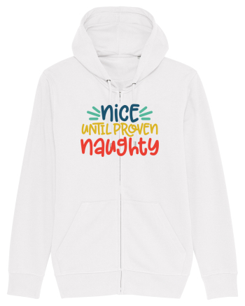 Nice Until Proven Naughty White