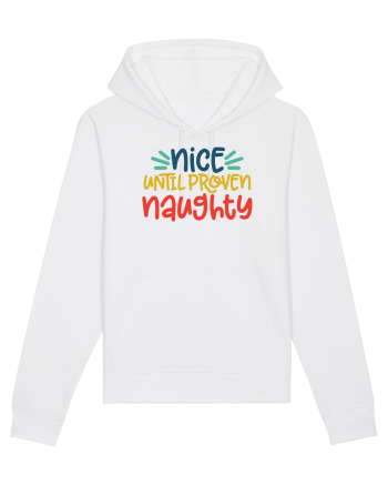 Nice Until Proven Naughty White