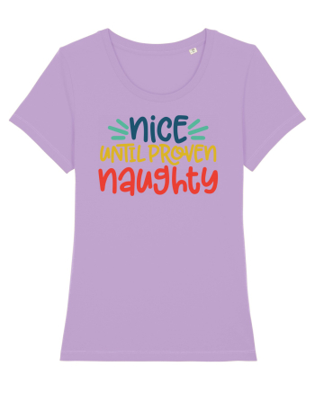 Nice Until Proven Naughty Lavender Dawn