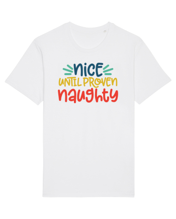 Nice Until Proven Naughty White
