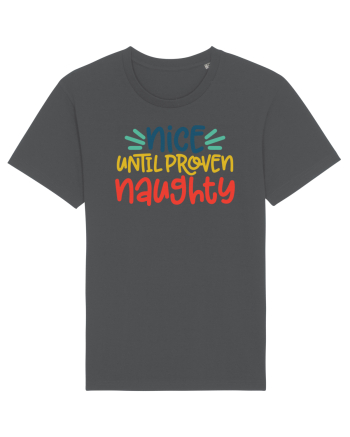 Nice Until Proven Naughty Anthracite