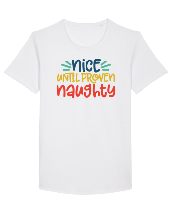 Nice Until Proven Naughty White