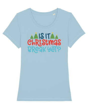 Christmas Break Sky Blue