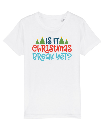 Christmas Break White