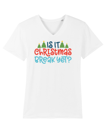Christmas Break White