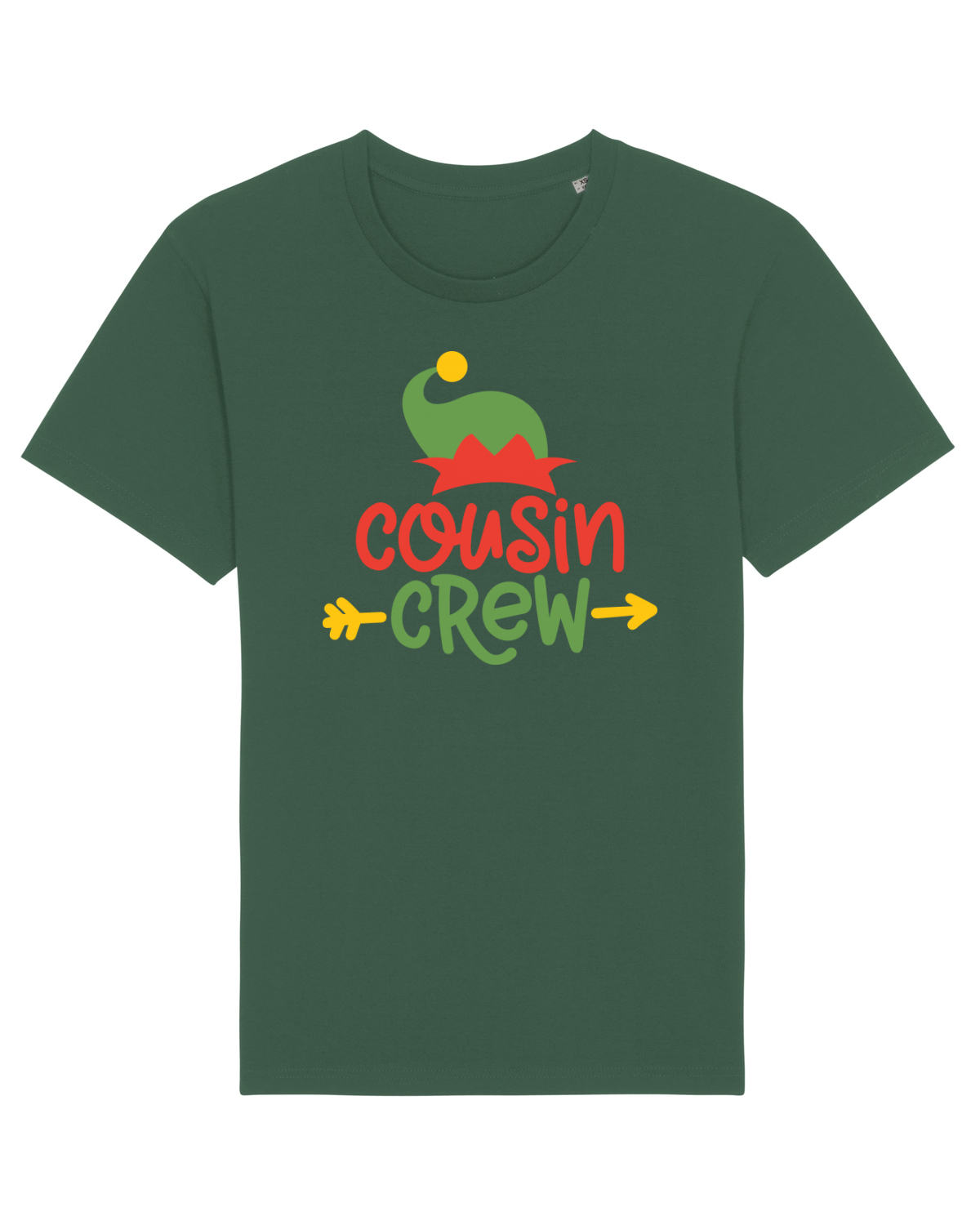 Tricou mânecă scurtă Unisex Rocker Bottle Green