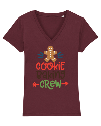 Cookie Baking Crew Burgundy