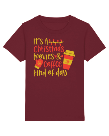 Xmas Coffee kind of Day Burgundy
