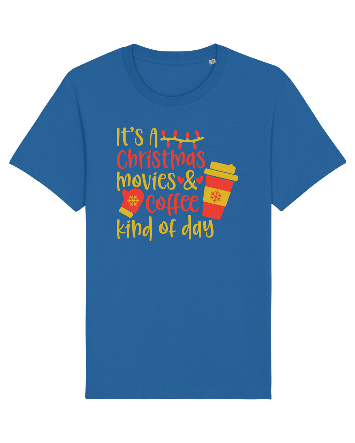 Tricou mânecă scurtă Unisex Rocker Royal Blue