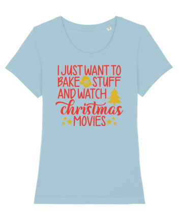 Bake Stuff and Watch Xmas Sky Blue
