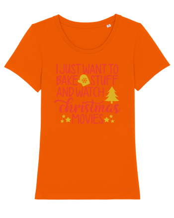 Bake Stuff and Watch Xmas Bright Orange