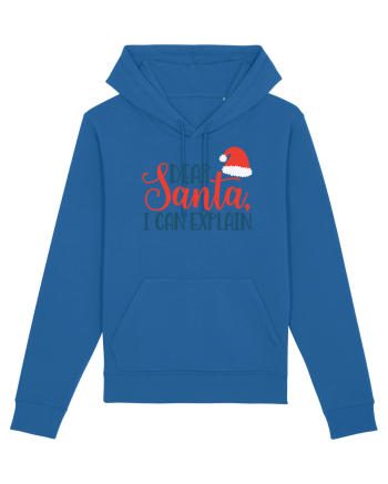 Dear Santa I can Explain Royal Blue