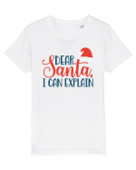 Dear Santa I can Explain Tricou mânecă scurtă  Copii Mini Creator