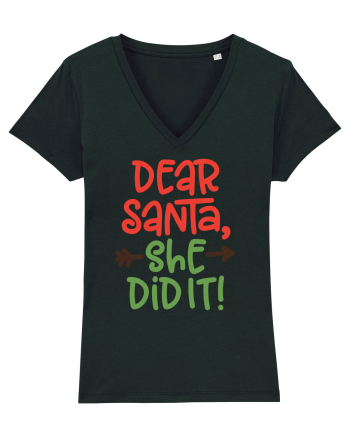 Dear Santa She did it Black