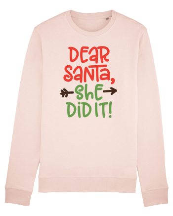 Dear Santa She did it Candy Pink