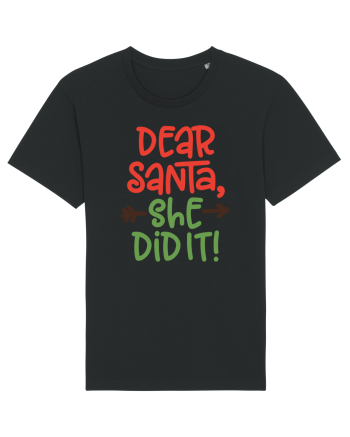 Dear Santa She did it Black