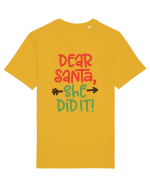 Dear Santa She did it Tricou mânecă scurtă Unisex Rocker