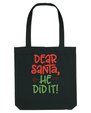 Dear Santa he did it Black