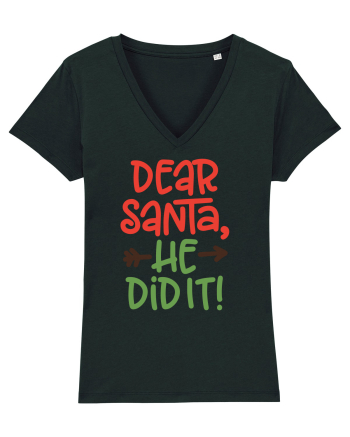 Dear Santa he did it Black