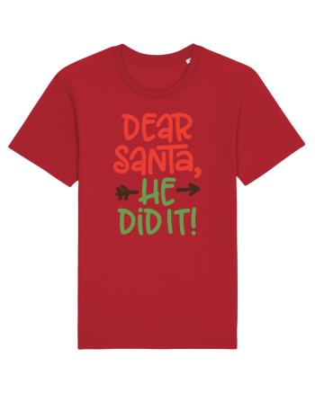 Dear Santa he did it Red