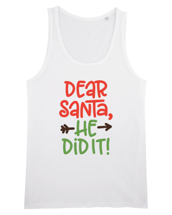 Dear Santa he did it White