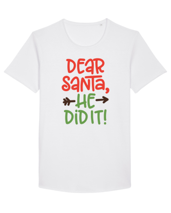 Dear Santa he did it White