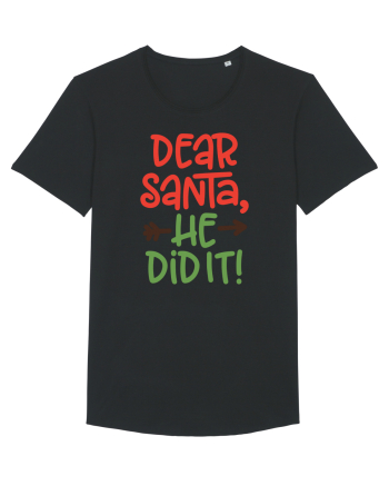 Dear Santa he did it Black