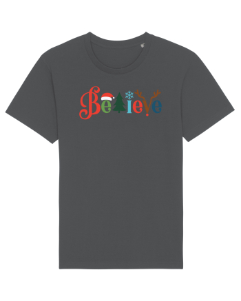Believe Xmas Tree Anthracite