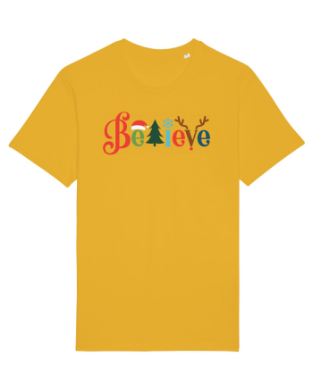 Believe Xmas Tree Spectra Yellow