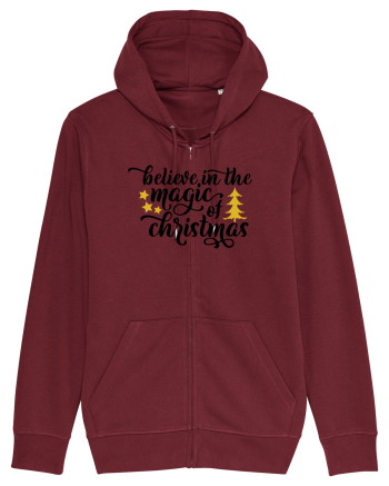 Believe in the magic of Xmas Burgundy