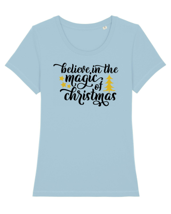 Believe in the magic of Xmas Sky Blue