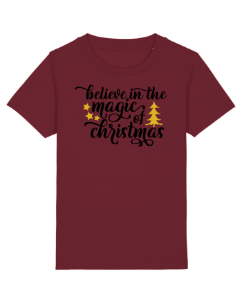 Believe in the magic of Xmas Burgundy