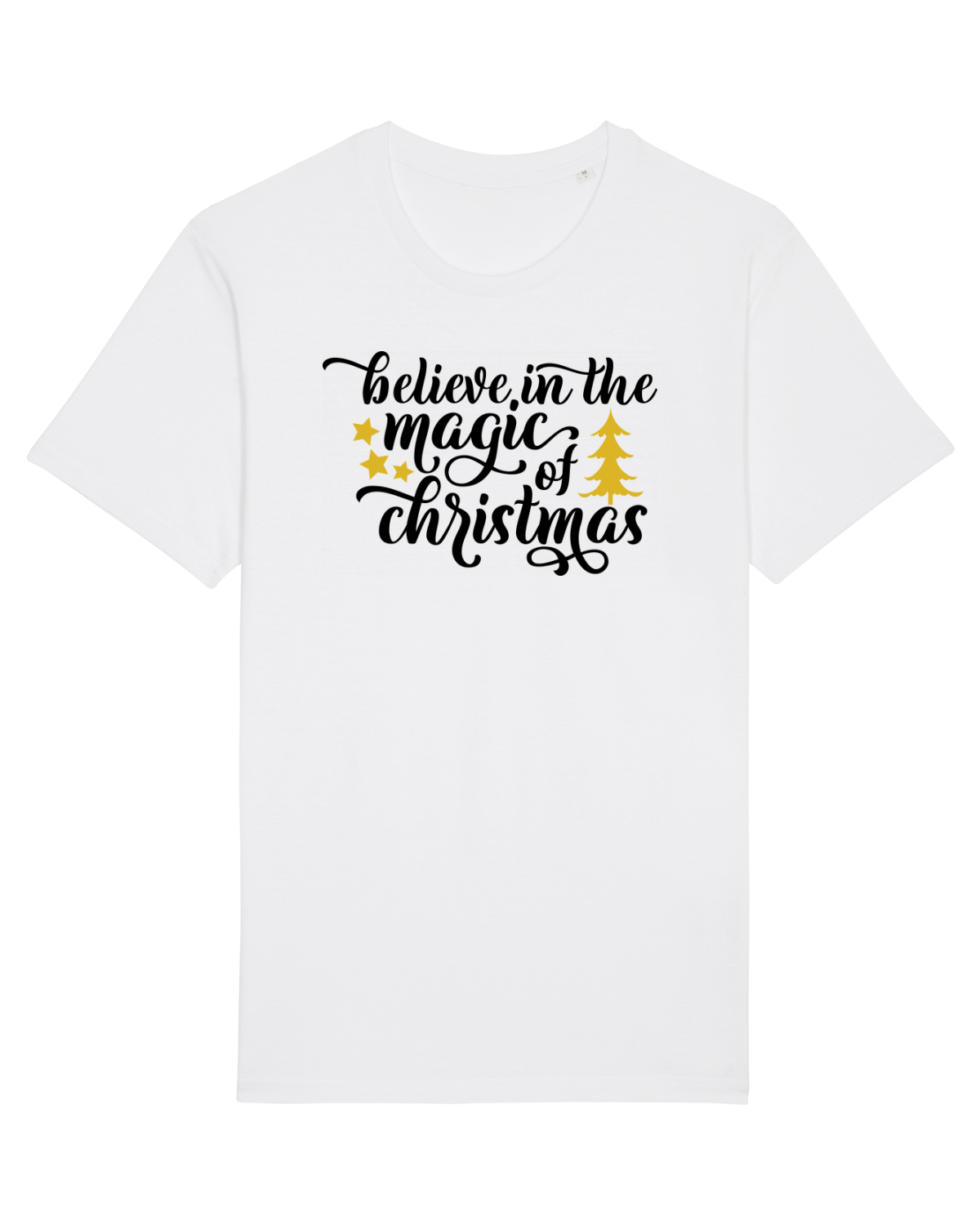 Tricou mânecă scurtă Unisex Rocker White
