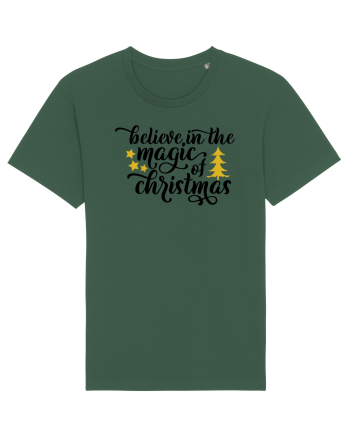 Believe in the magic of Xmas Bottle Green