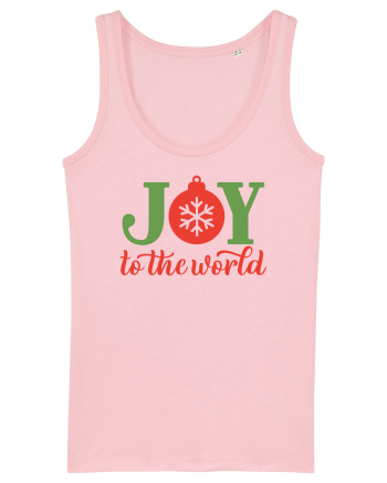 Joy to the World Cotton Pink