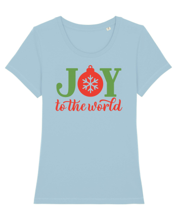 Joy to the World Sky Blue