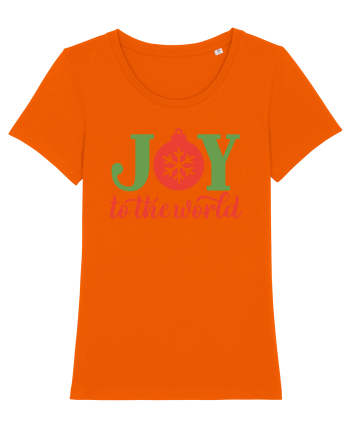 Joy to the World Bright Orange