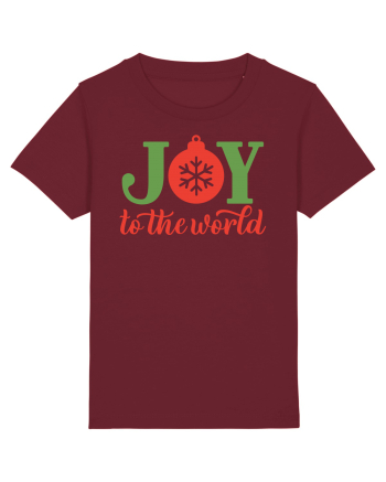 Joy to the World Burgundy
