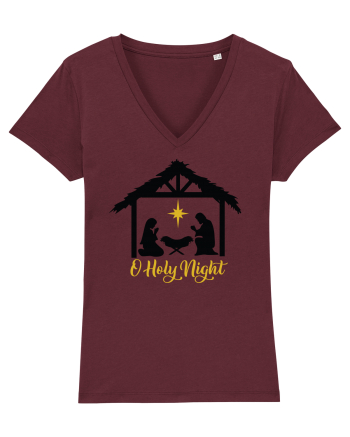 O Holy Night Burgundy