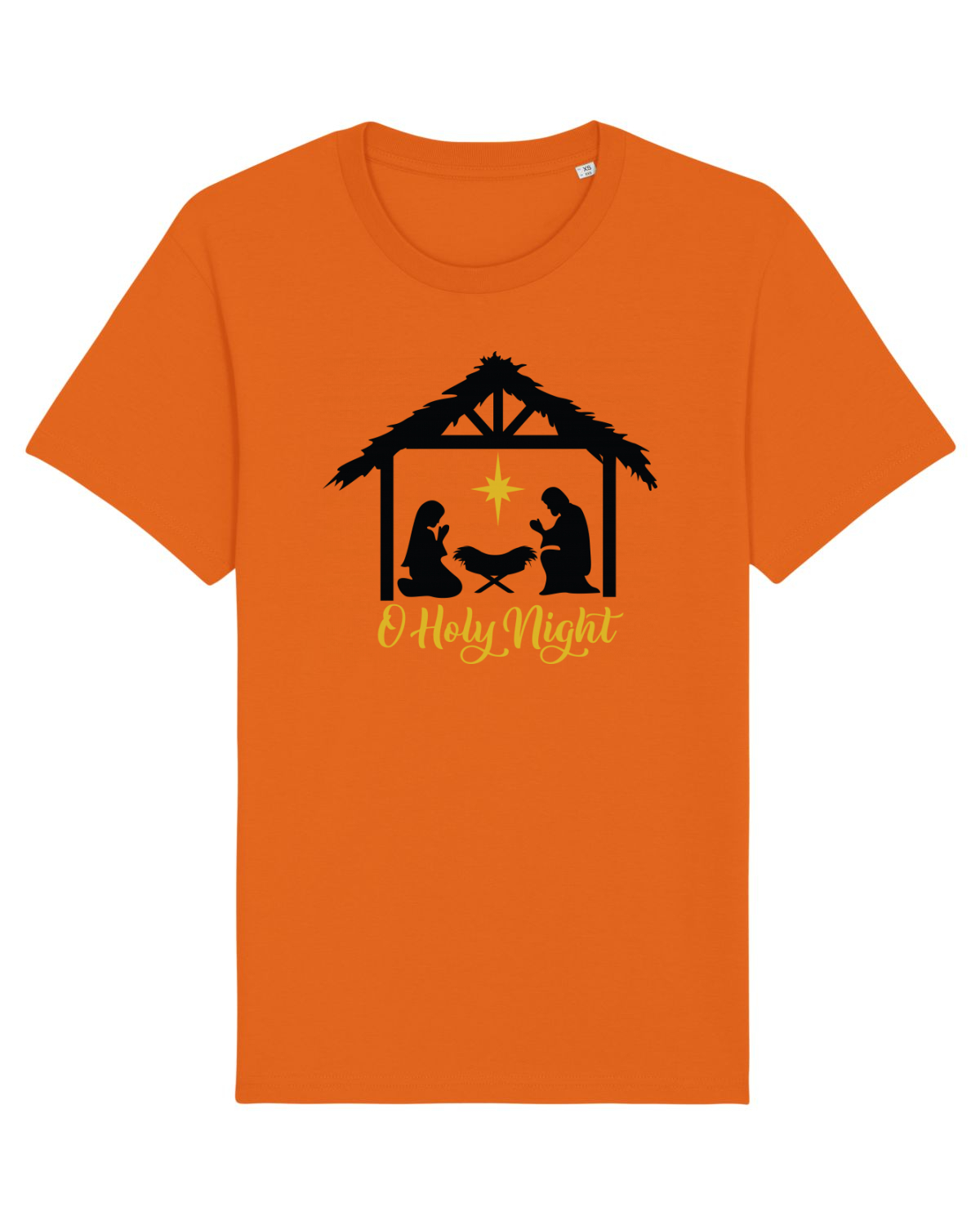 Tricou mânecă scurtă Unisex Rocker Bright Orange