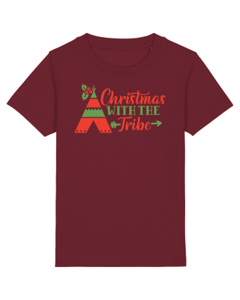 Christmas with the Tribe Burgundy