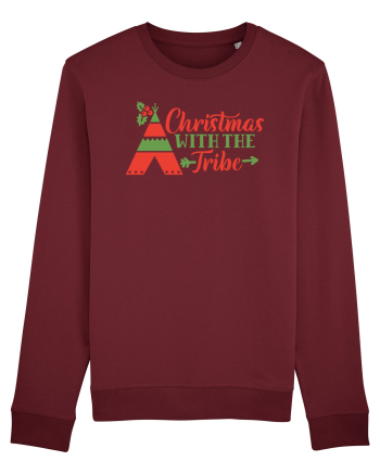 Christmas with the Tribe Burgundy