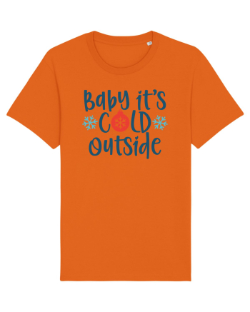 Baby Its Cold Outside Bright Orange