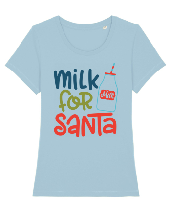 Milk for Santa Sky Blue