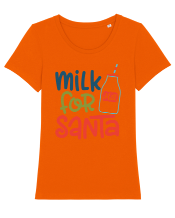Milk for Santa Bright Orange