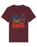 Milk for Santa Tricou mânecă scurtă Unisex Rocker